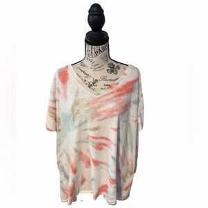 Sonoma Tie Dye Every Day V-Neck Tee